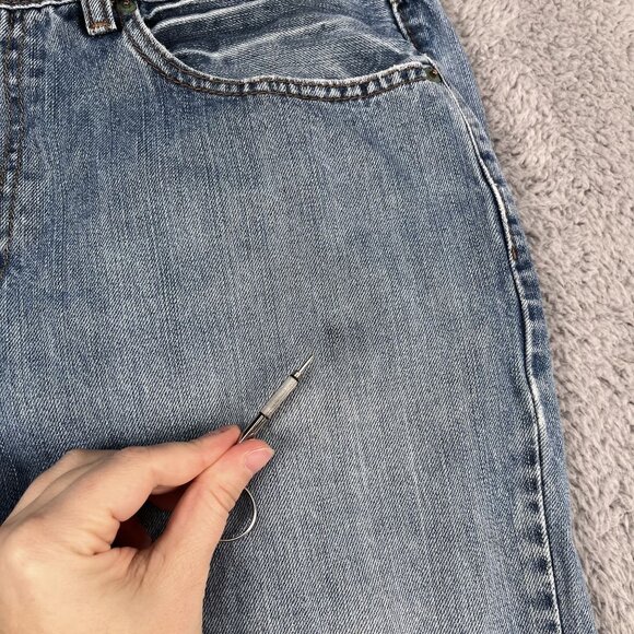 Y2K Levi's 559 Relaxed Straight Light wash Mens Jeans Sz 34 x 33 - Picture 6 of 8